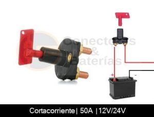 Cortacorrientes / Desconectador batería